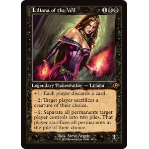画像: 『Foil』『旧枠』『英語版』ヴェールのリリアナ/Liliana of the Veil