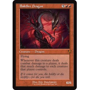 画像: 『Foil』『旧枠』『英語版』災火のドラゴン/Balefire Dragon