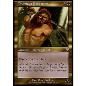 画像: 【日本語版】ヤヴィマヤの蛮族/Yavimaya Barbarian