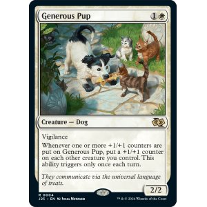 画像: 『英語版』気前の良い子犬/Generous Pup