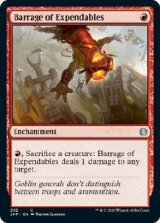 画像: 『英語版』消耗品の弾幕/Barrage of Expendables