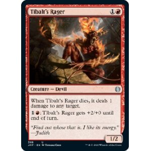 画像: 『英語版』ティボルトの憤怒鬼/Tibalt's Rager