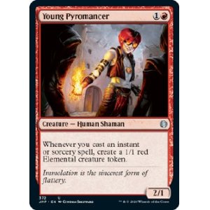 画像: 『英語版』若き紅蓮術士/Young Pyromancer