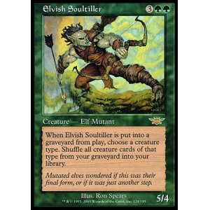 画像: 【日本語版】魂を養うエルフ/Elvish Soultiller