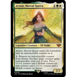 画像: 『Foil』『英語版』人の子の女王、アルウェン/Arwen, Mortal Queen