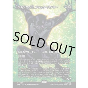 画像: 【Foil】【日本語版】【ボーダーレス】ワカンダの王、ブラック・パンサー/Black Panther, Wakandan King