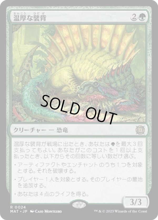 画像1: 【Foil】【日本語版】温厚な襞背/Tranquil Frillback (1)