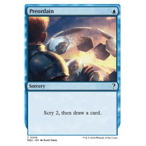 画像: 『英語版』定業/Preordain