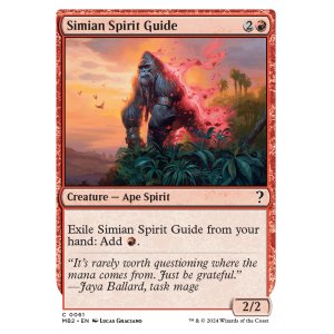 画像: 『英語版』猿人の指導霊/Simian Spirit Guide
