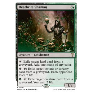 画像: 『英語版』死儀礼のシャーマン/Deathrite Shaman