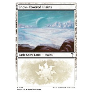 画像: 『英語版』冠雪の平地/Snow-Covered Plains