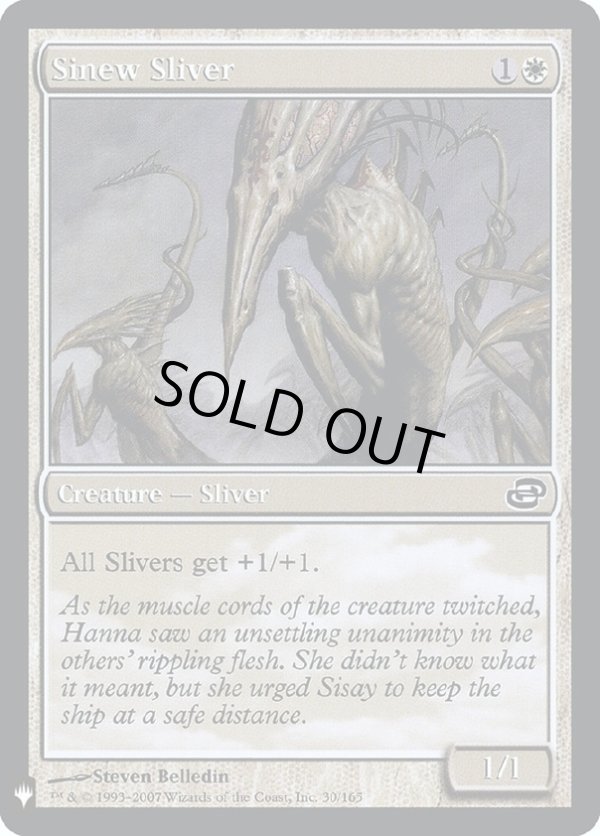 画像1: 『Foil』『英語版』筋力スリヴァー/Sinew Sliver (1)