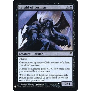 画像: 『Foil』『英語版』レシュラックの伝令/Herald of Leshrac