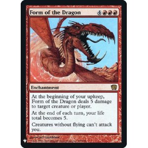 画像: 『Foil』『英語版』ドラゴン変化/Form of the Dragon