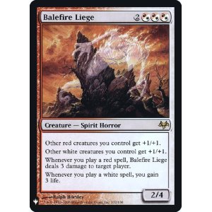 画像: 『Foil』『英語版』迎え火のしもべ/Balefire Liege