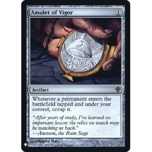 画像: 『Foil』『英語版』精力の護符/Amulet of Vigor