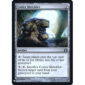 画像: 『Foil』『英語版』写本裁断機/Codex Shredder