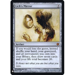 画像: 『Foil』『英語版』死者の鏡/Lich's Mirror