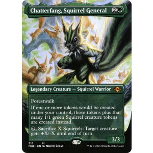 画像: 『英語版』『ボーダーレス』リスの将軍、サワギバ/Chatterfang, Squirrel General
