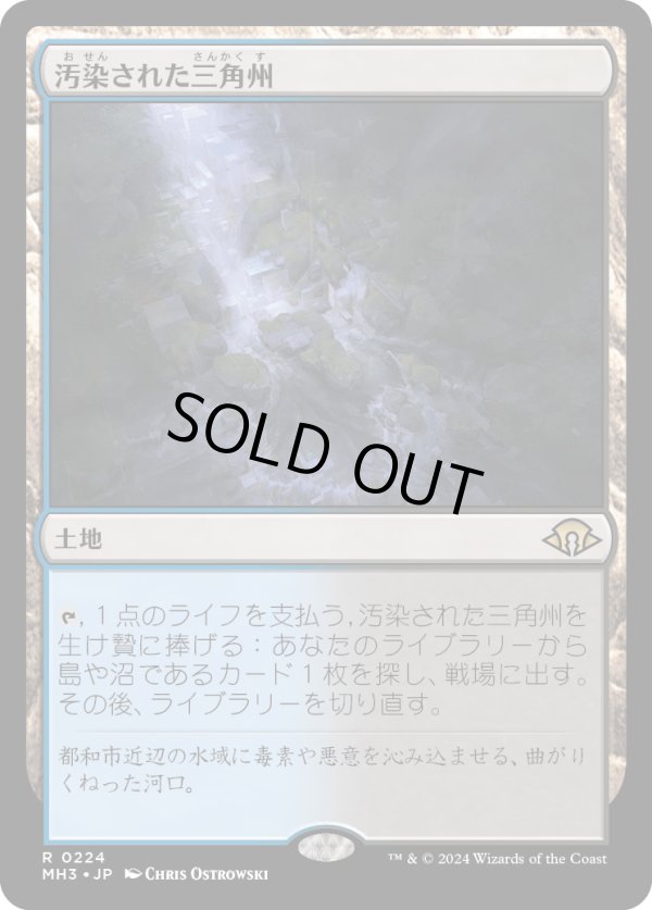 画像1: 【Foil】【日本語版】汚染された三角州/Polluted Delta (1)