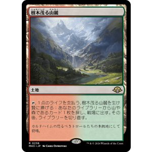 画像: 【日本語版】樹木茂る山麓/Wooded Foothills