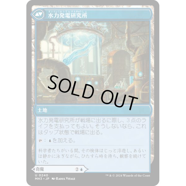 画像2: 【Foil】【日本語版】水力発電の検体/水力発電研究所/Hydroelectric Specimen/Hydroelectric Laboratory (2)
