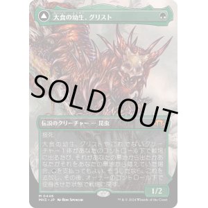 画像: 【Foil】【ボーダーレス】【日本語版】大食の幼生、グリスト/疫病の群れ、グリスト/Grist, Voracious Larva/Grist, the Plague Swarm