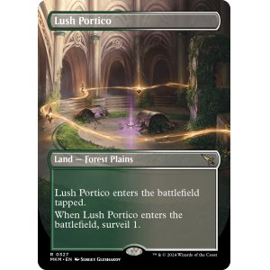 画像: 『ボーダーレス』『英語版』草萌ゆる玄関/Lush Portico