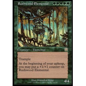 画像: 【日本語版】ラッシュウッドの精霊/Rushwood Elemental