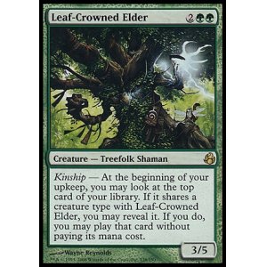 画像: 【日本語版】葉冠の古老/Leaf-Crowned Elder