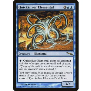 画像: 『英語版』水銀の精霊/Quicksilver Elemental