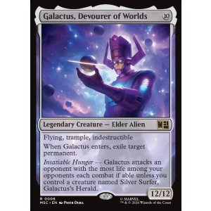 画像: 『サージFoil』『英語版』世界を喰らうもの、ギャラクタス/Galactus, Devourer of Worlds