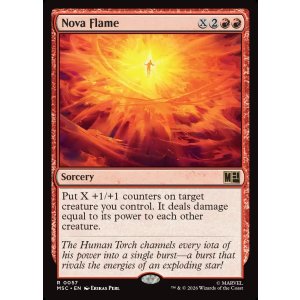 画像: 『サージFoil』『英語版』ノヴァ・フレイム/Nova Flame