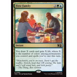 画像: 『サージFoil』『英語版』最初の家族/First Family