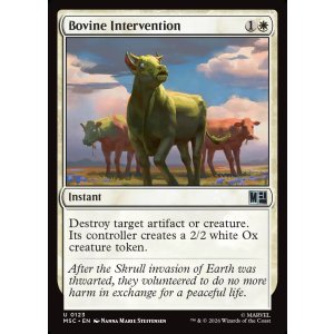 画像: 『サージFoil』『英語版』牛の介入/Bovine Intervention