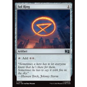 画像: 『サージFoil』『英語版』太陽の指輪/Sol Ring