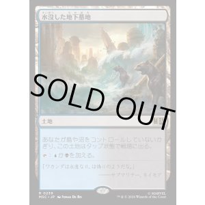 画像: 【Foil】【日本語版】水没した地下墓地/Drowned Catacomb