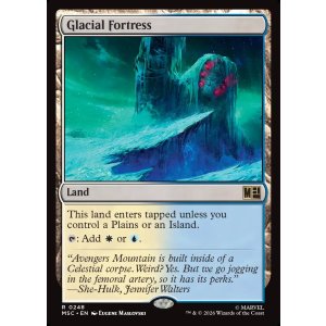 画像: 『サージFoil』『英語版』氷河の城砦/Glacial Fortress
