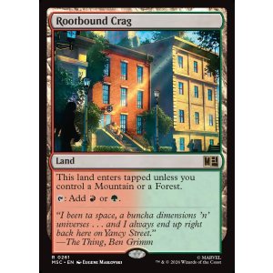 画像: 『サージFoil』『英語版』根縛りの岩山/Rootbound Crag