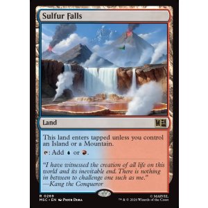 画像: 『サージFoil』『英語版』硫黄の滝/Sulfur Falls