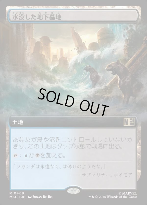 画像1: 【日本語版】【拡張枠】水没した地下墓地/Drowned Catacomb (1)
