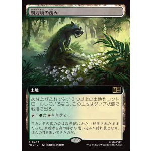 画像: 【日本語版】【拡張枠】剃刀境の茂み/Razorverge Thicket