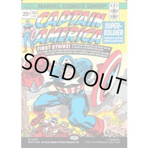 画像: 『Foil』『英語版』『クラシック・コミック』スーパーソルジャー、キャプテン・アメリカ/Captain America, Super-Soldier