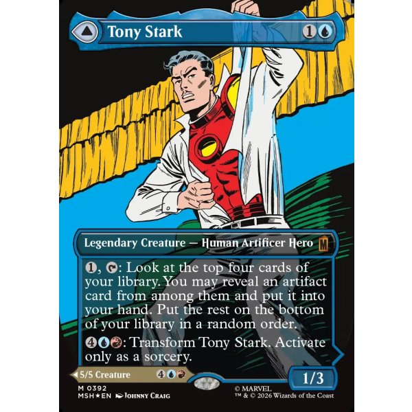 画像1: 『Foil』『英語版』『クラシック・コミック』トニー・スターク/インビンシブル・アイアンマン/Tony Stark/ The Invincible Iron Man (1)