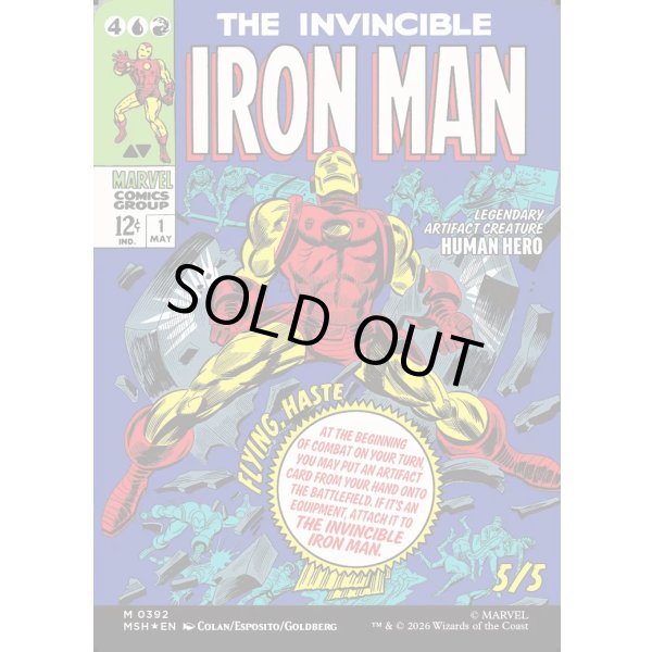 画像2: 『Foil』『英語版』『クラシック・コミック』トニー・スターク/インビンシブル・アイアンマン/Tony Stark/ The Invincible Iron Man (2)