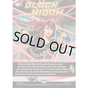 画像: 『Foil』『英語版』『クラシック・コミック』スーパースパイ、ブラック・ウィドウ/Black Widow, Super Spy