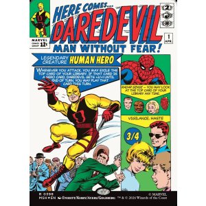 画像: 『Foil』『英語版』『クラシック・コミック』恐れ知らずの男、デアデビル/Daredevil, Man Without Fear