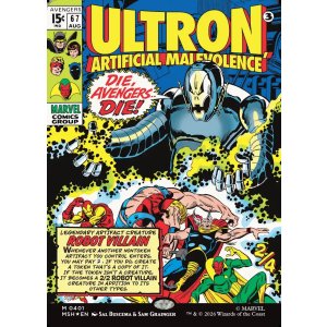 画像: 『Foil』『英語版』『クラシック・コミック』人の作りし悪、ウルトロン/Ultron, Artificial Malevolence