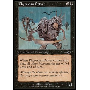 画像: 【日本語版】ファイレクシアの督戦官/Phyrexian Driver