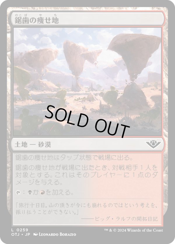 画像1: 【日本語版】鋸歯の痩せ地/Jagged Barrens (1)